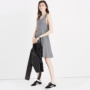 Madewell Highpoint Tank Dress In Stripe Size XS
